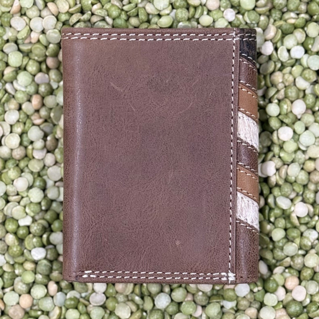 Men's Ariat Chevron Inlay Trifold Wallet