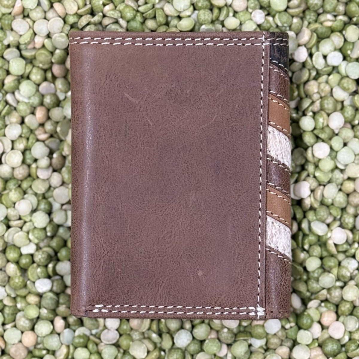 Men's Ariat Chevron Inlay Trifold Wallet
