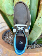Men's Ariat Dark Brown Waterproof Casual Shoe