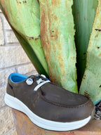 Men's Ariat Dark Brown Waterproof Casual Shoe