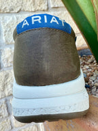Men's Ariat Dark Brown Waterproof Casual Shoe