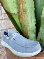 Men's Ariat Grey Corduroy Hilo Slip-On Shoe