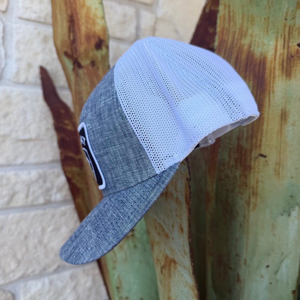 Men's Ariat Heather Gray with Patch Logo Cap