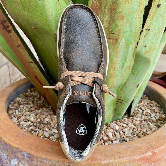 Men's Ariat Hilo Brody Brown Slip-On Shoe