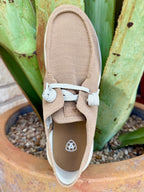 Men's Ariat Light Tan Knit Hilo Slip-On Shoe