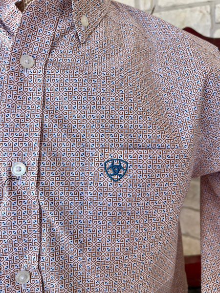 Men's Ariat Long Sleeve Western Shirt
