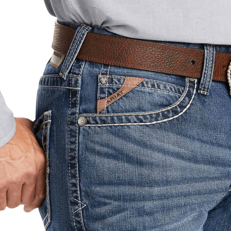 Men's Ariat M2 Relaxed Boot Cut Jeans