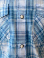Men's Ariat Plaid Snap Short Sleeve Shirt