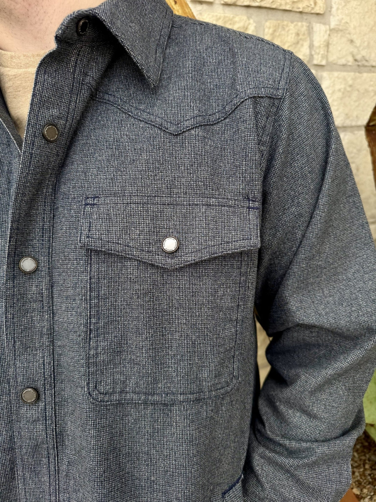 Men's Ariat Snap-Front Shacket