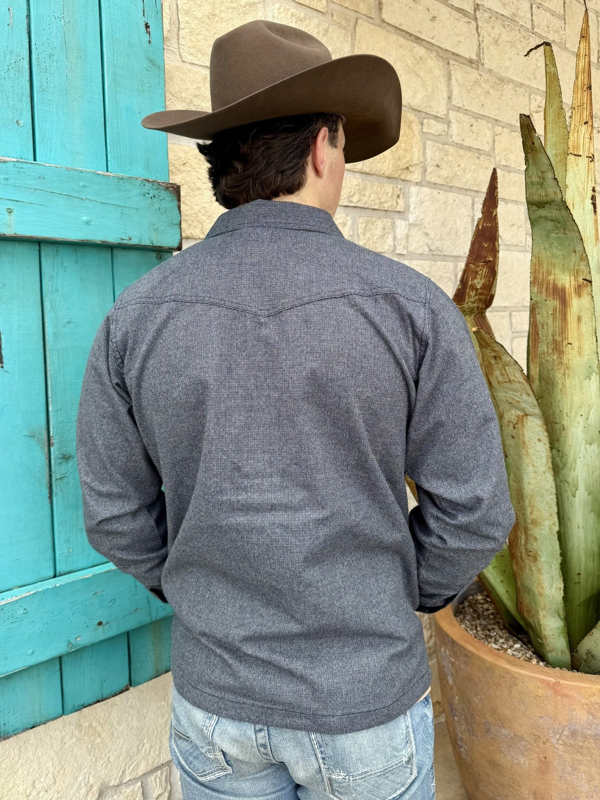 Men's Ariat Snap-Front Shacket