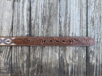 Men's Aztec Embroidered Dress Belt