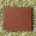 Men's Bifold Aztec-Inspired Tooled Leather Wallet