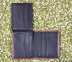 Men's Bifold M&F Smooth Leather Whip Stitch Flip Wallet