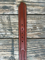 Men's Brown Basketweave Ranger Belt