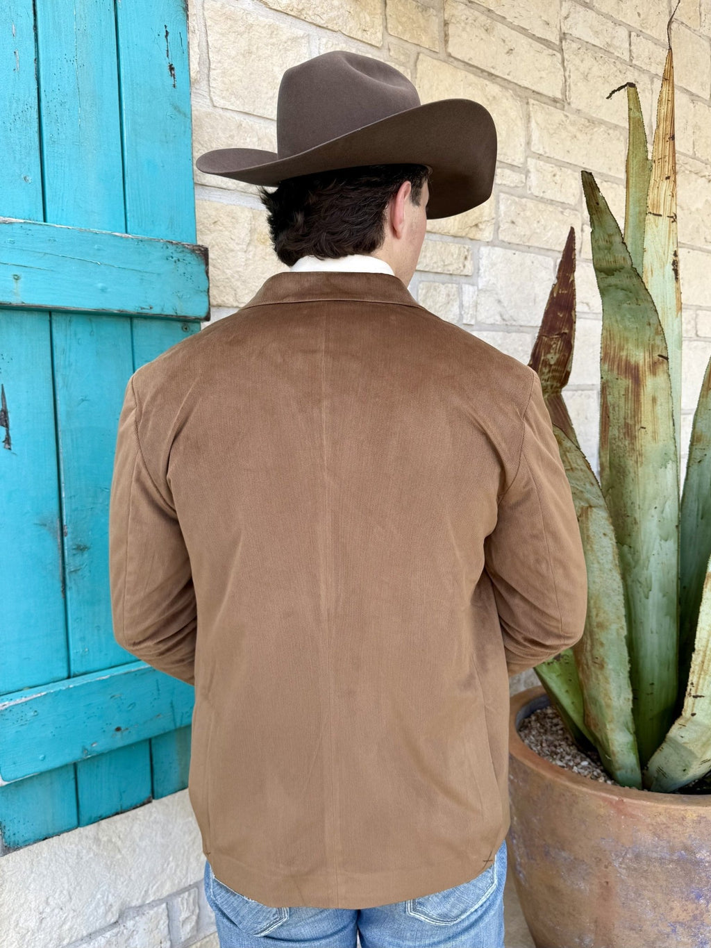 Men's Brown Corduroy Sport Coat