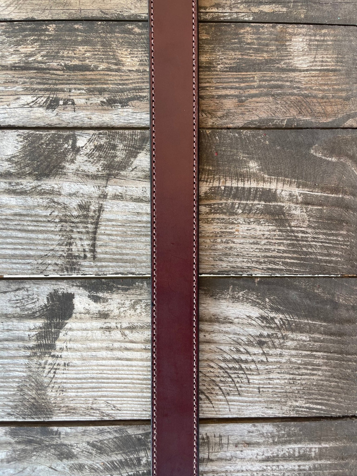 Men's Brown Ranger Waxed Leather Belt