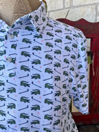 Men's Burlebo Alligator Polo Shirt
