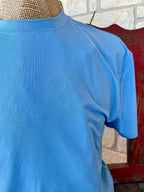 Men's Burlebo Solid Blue T-Shirt