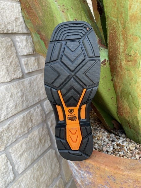 Men's Arait Carbon Toe Work Boot in a Square Toe in Navy/Chocolate - 10038317 - Blair's Western Wear Marble Falls, TX