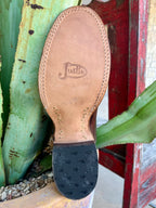 Men's Chocolate Brown Round Toe Roper Boot