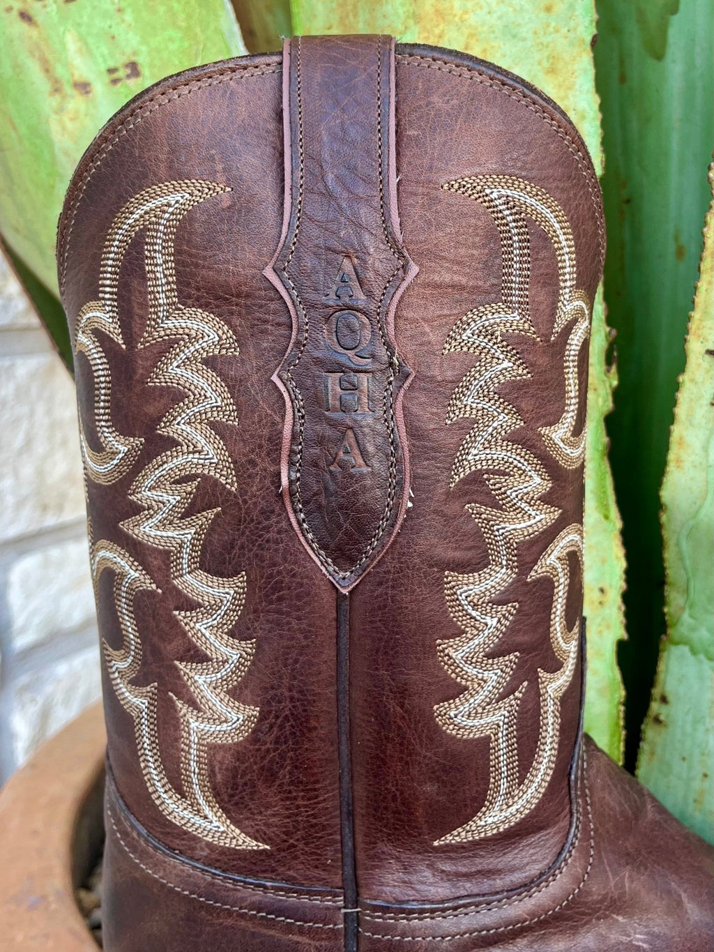Men's Chocolate Brown Round Toe Roper Boot
