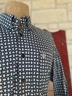 Men's Cinch Stretch Long Sleeve  - MTW1105788 - Blair's Western Wear located in Marble Falls TX 