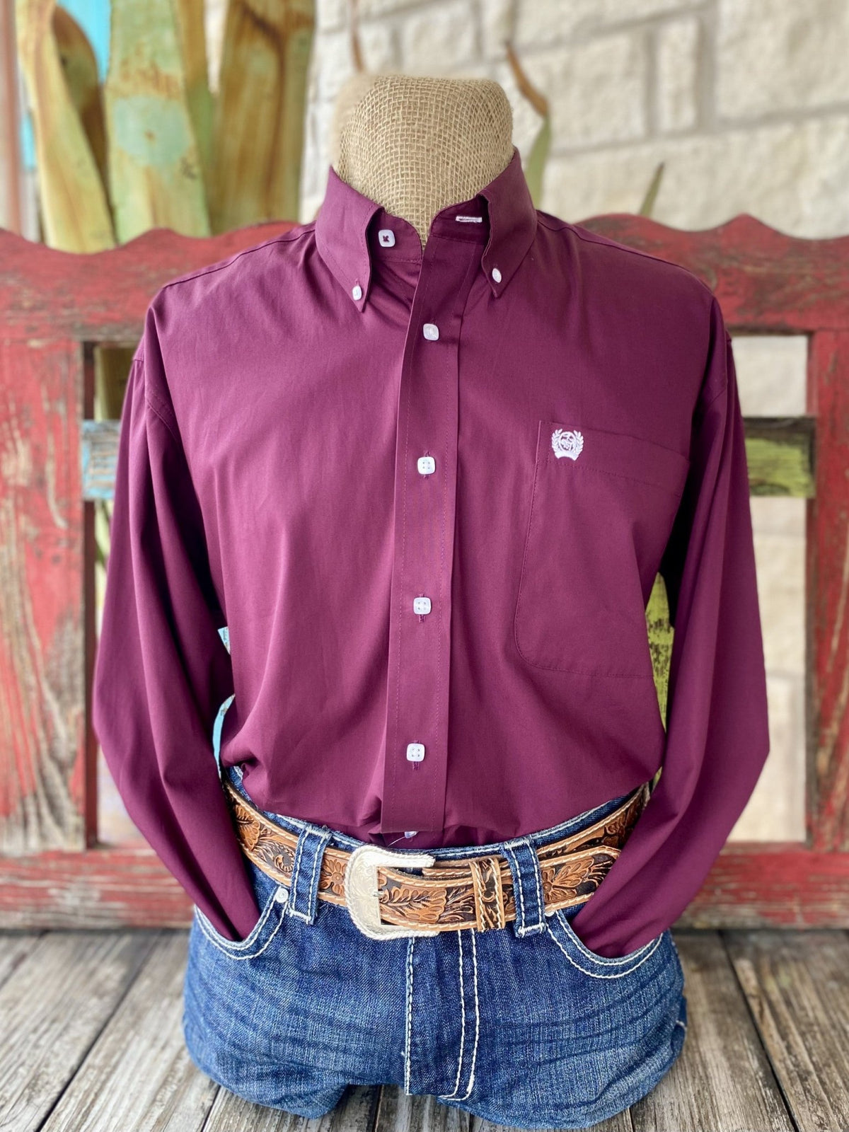 Men's Cinch Long Sleeve Stock - 1104239