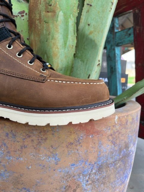 Men's Composite Toe Moc Toe Waterproof Work Boot