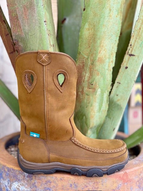 Men's Twisted X Composite Toe Work Boot Moccasin Style Slip On - MHKBCW1 - Blair's Western Wear Marble Falls, TX 