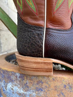 Men's Cowhide Cutter Toe Western Boot