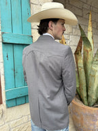 Men's Heather Gray Western Sport Coat