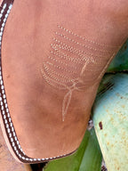 Men's Leather Square Toe Roper Boot