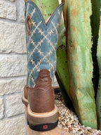 Men's Nano Toe Square Toe Western Work Boot