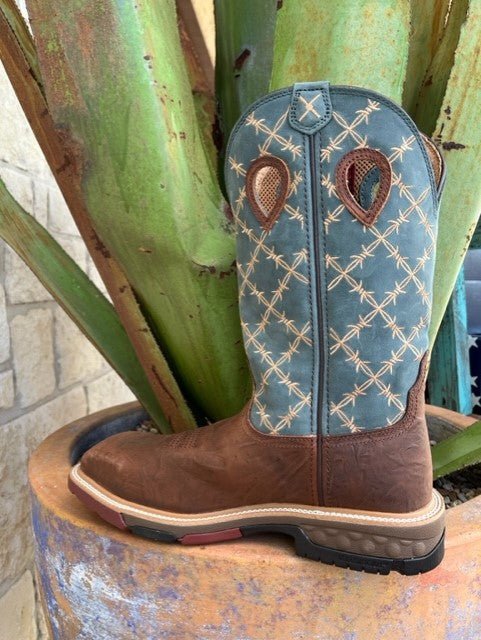 Men's Nano Toe Square Toe Western Work Boot