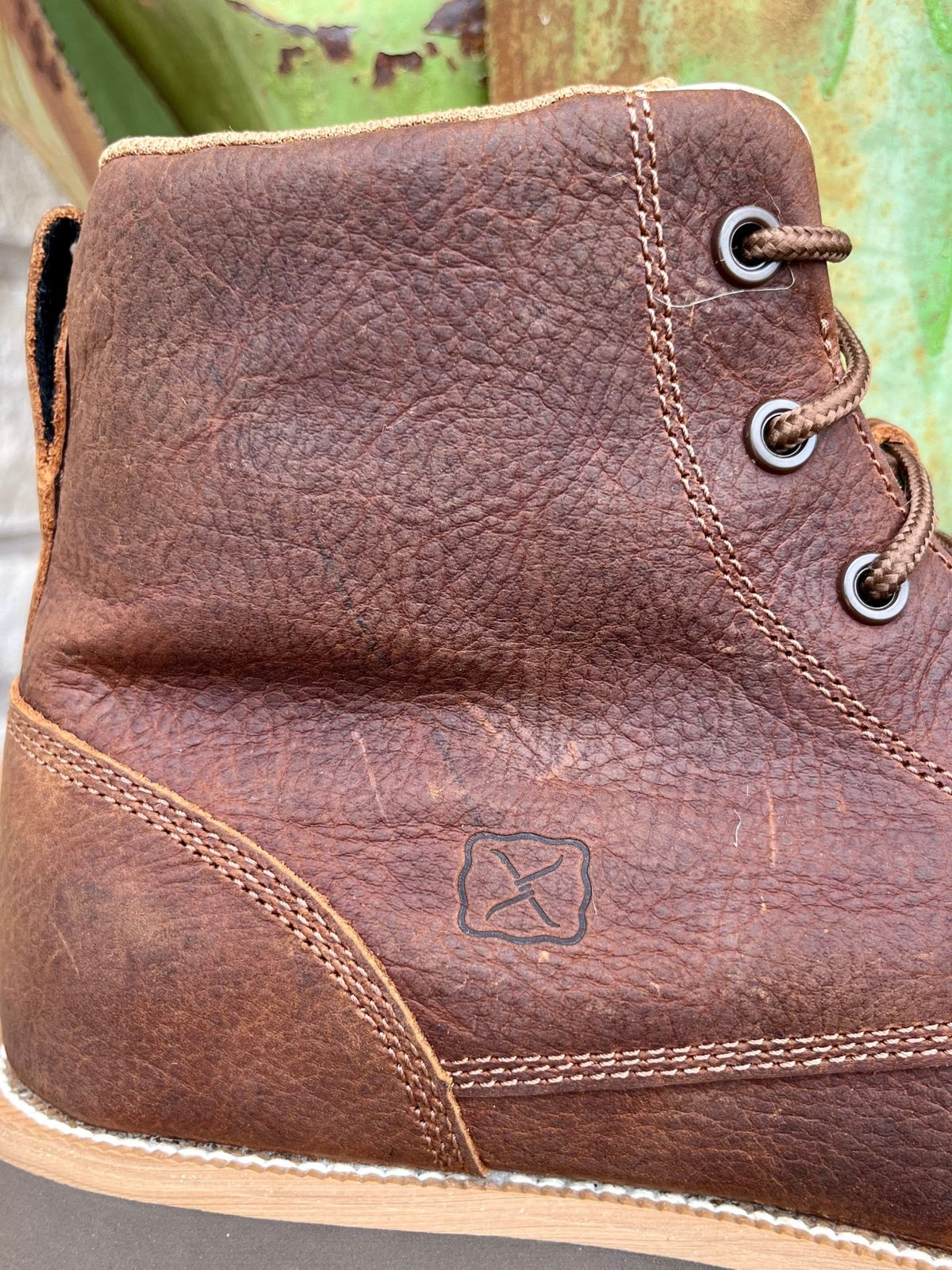 Men's Nano Toe Wedge Sole Work Boot