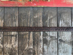Men's Ostrich Print Tooled Leather Belt