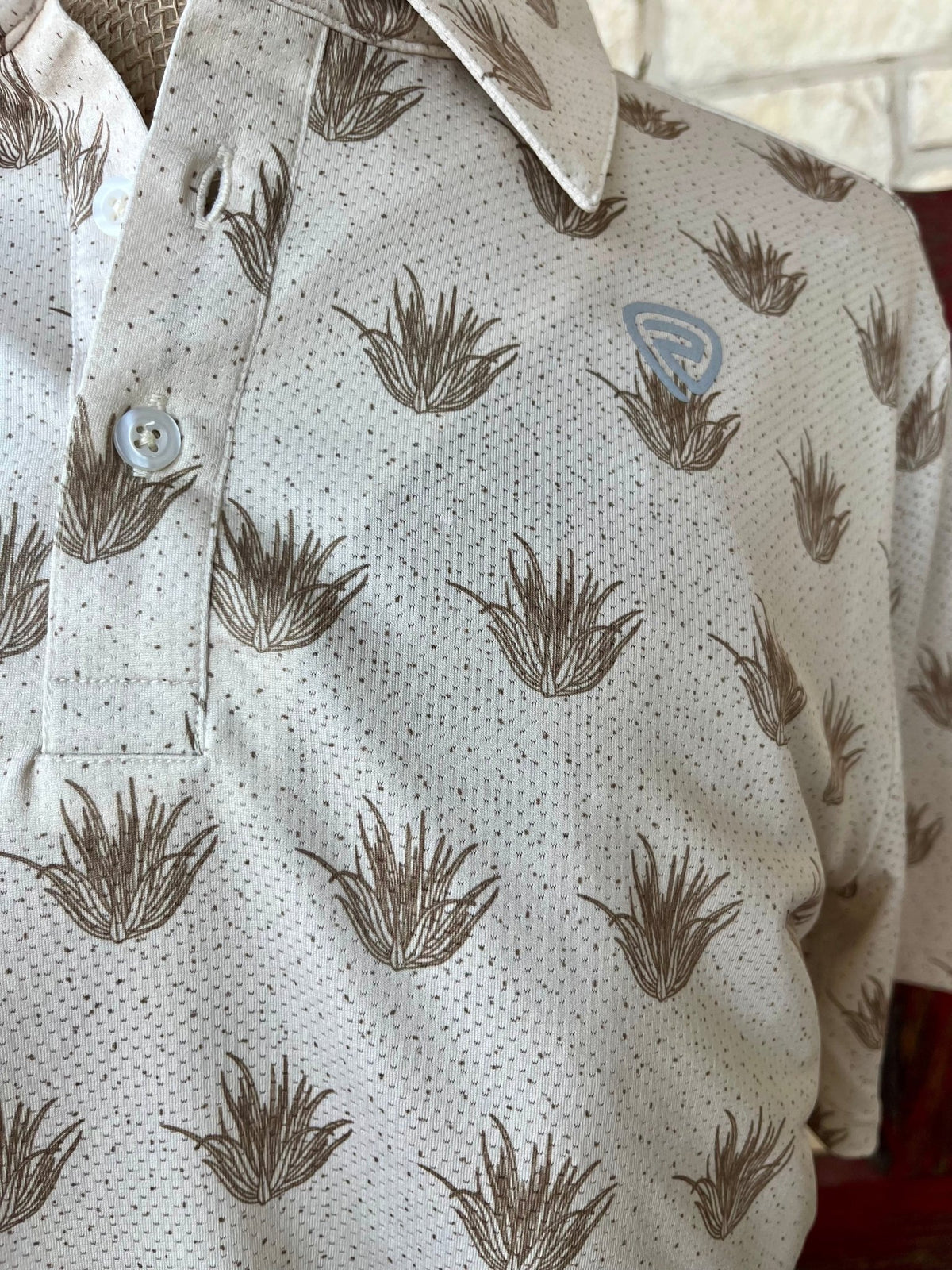 Men's Panhandle Slim Cream Short Sleeve Shirt