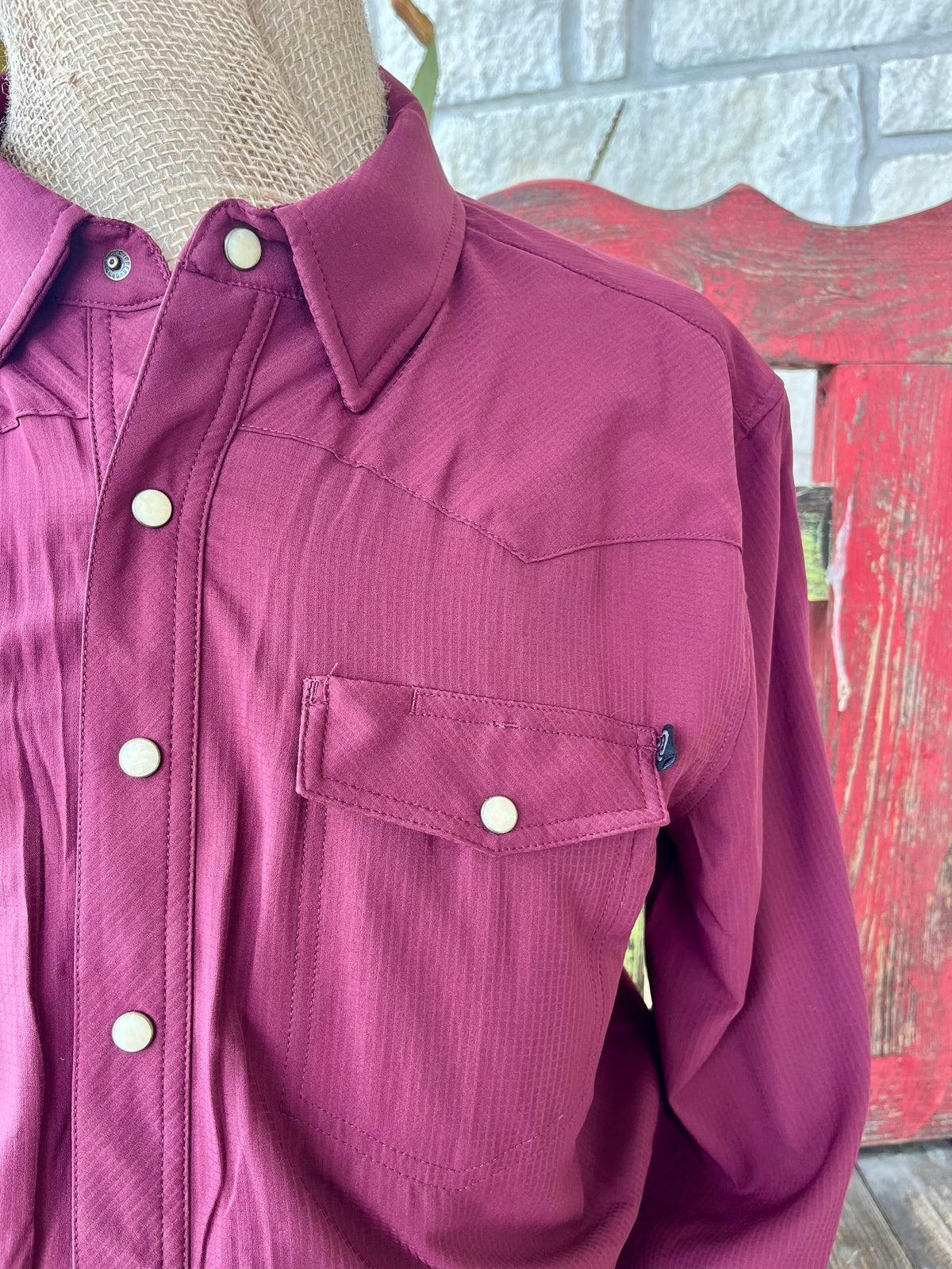 Men's Panhandle Slim Long Sleeve - BMN2S02400M