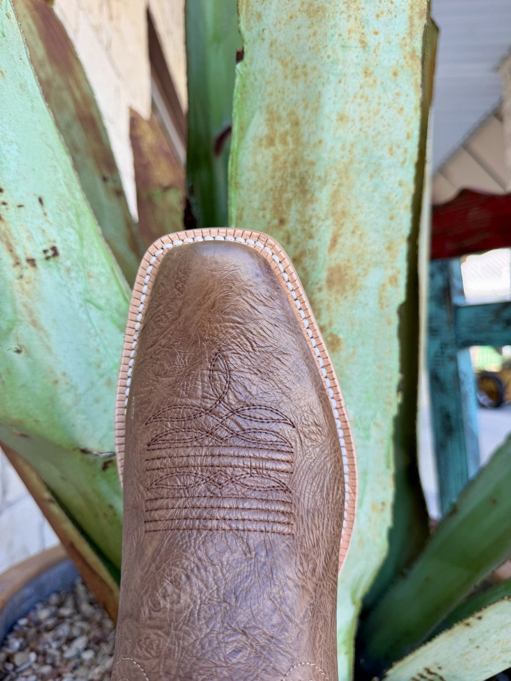Men's R. Watson Brown & Blue Western Boots