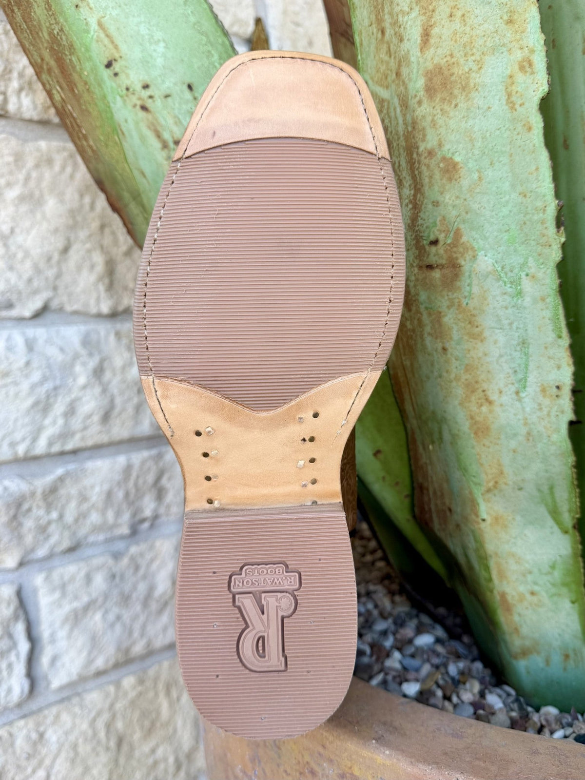 Men's R. Watson Brown & Blue Western Boots