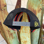 Men's Red Dirt Gray, Orange & Gold Aztec Logo Cap
