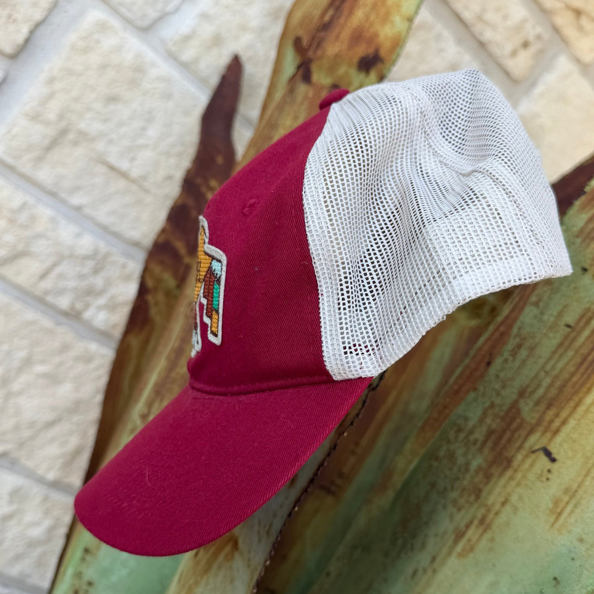 Men's Red Dirt Thunderbird Patch Cap