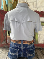Men's Grey Rock N Roll Short Sleeve - BMN3S02400S - BLAIR'S Western Wear located in Marble Falls Tx