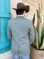Men's Sage Heathered Sport Coat CC4556.802 - Blair's Western Wear Marble Falls TX