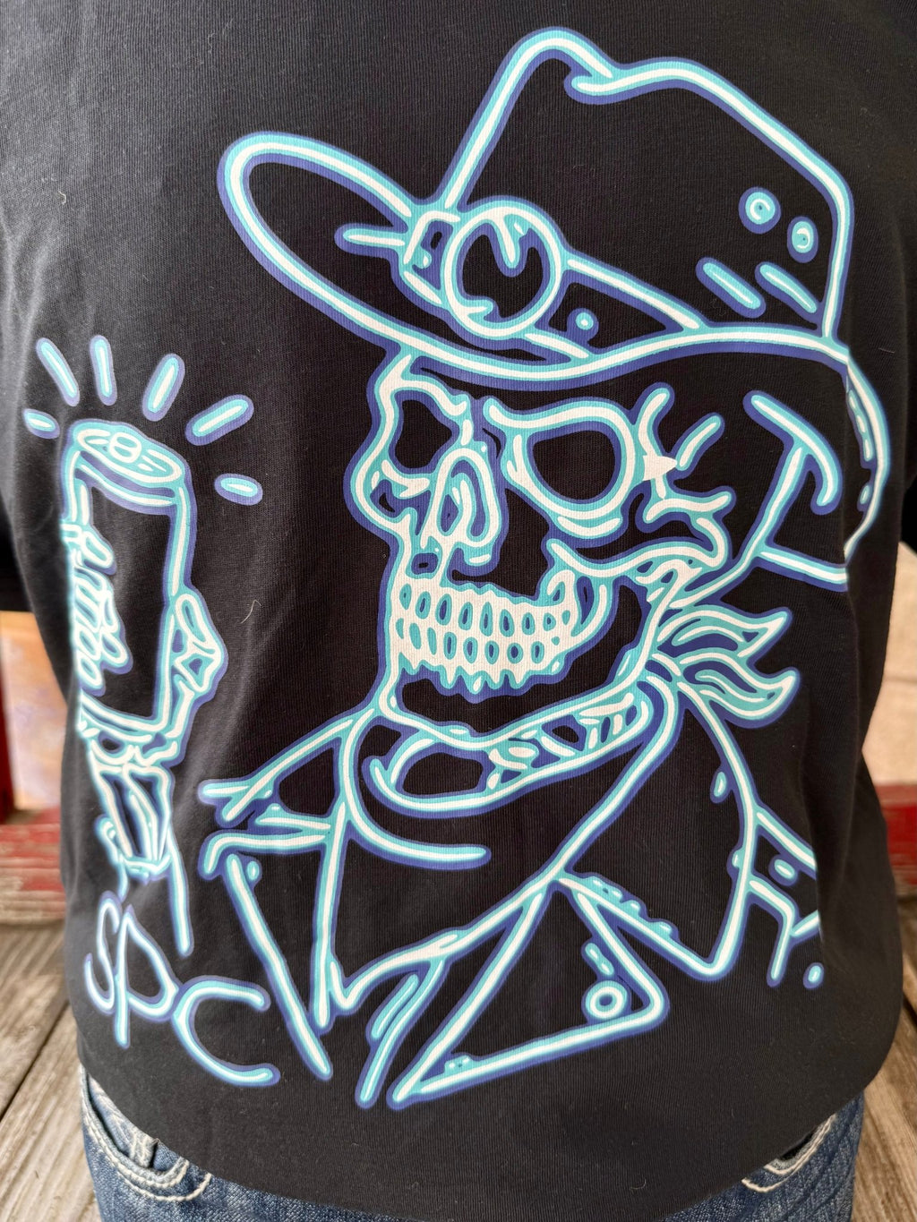 Men's Sendero Provisions Neon Cowboy T-Shirt