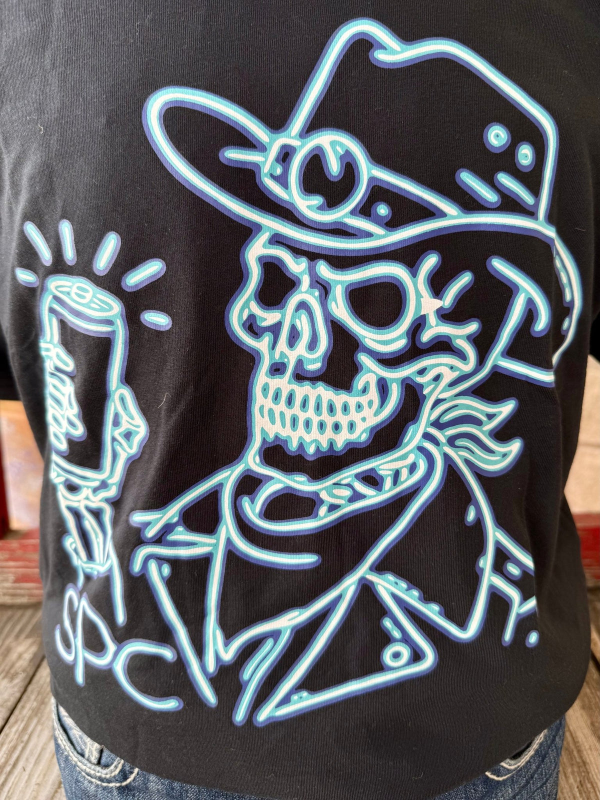 Men's Sendero Provisions Neon Cowboy T-Shirt