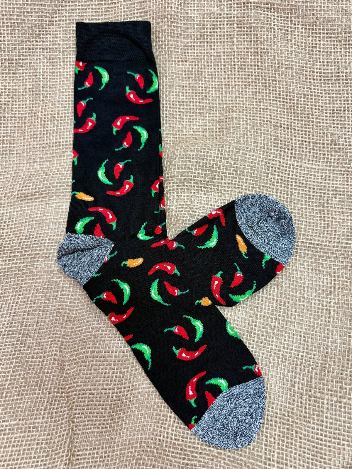 Men’s Socksmith bamboo crew socks in black, made with breathable bamboo fabric, featuring reinforced heel and toe for durability, with seamless toe for irritation-free comfort - MBN2319. Available at Blair's Western Wear, Marble Falls, TX.