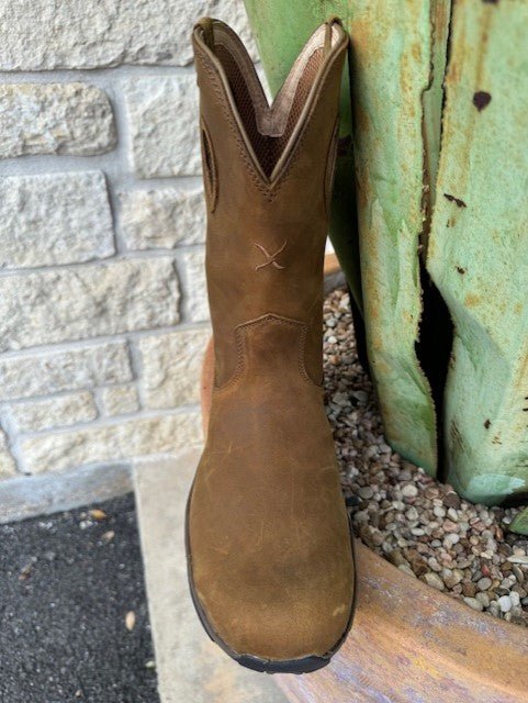 Men's Soft Toe BarnShield Waterproof Pull-On Work Boot