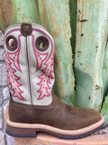 Men's Twisted X Brown Horseman Boots MHM0024 with ecoTweed lining and CellSole® footbed, broad square toe - available at Blair's Western Wear, Marble Falls, TX.