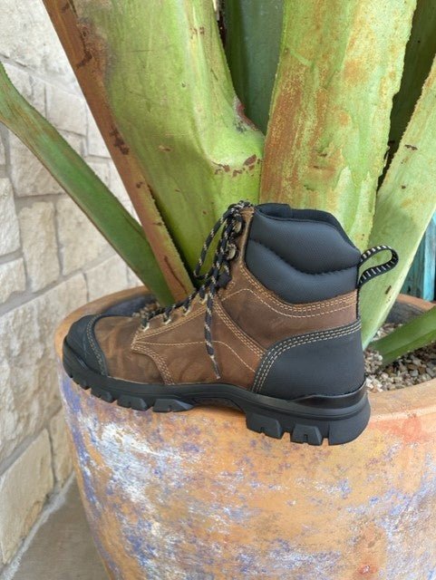 Men's Ariat Lace Up Work Boot in Black and Brown - 10024572 - Blair's Western Wear Marble Falls, TX